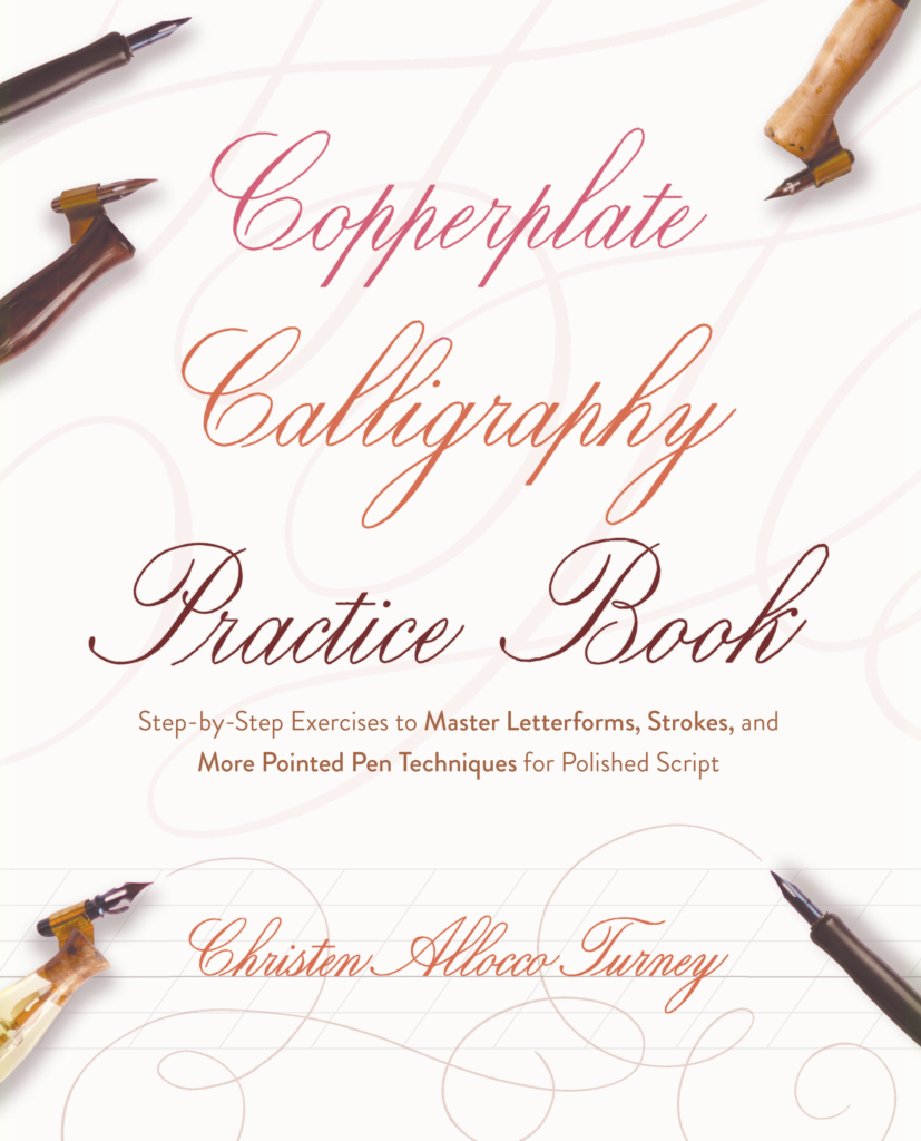 Copperplate Calligraphy Practice Book cover