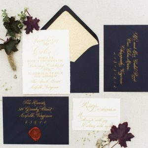 Garden themed invitation